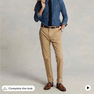 Stretch Chino Suit Trouser